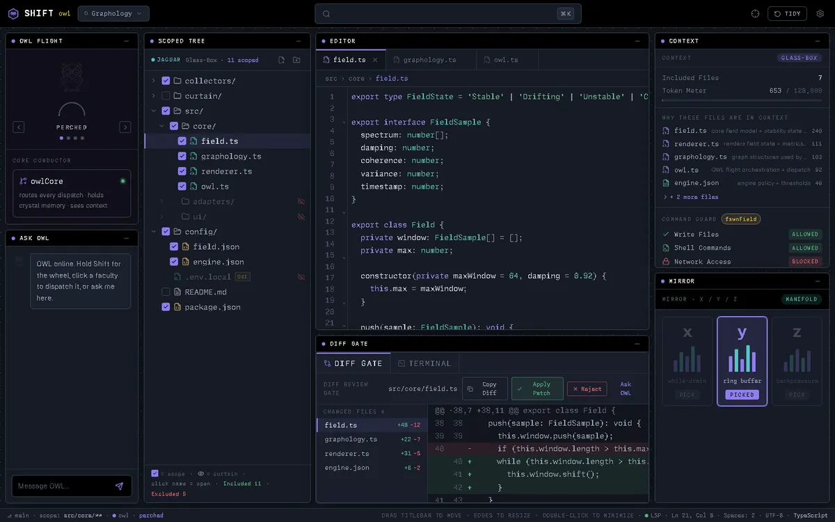 OWL Editor — screenshot
